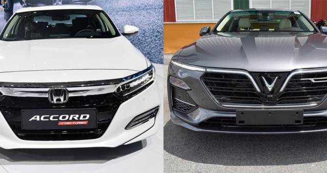 So sánh VinFast Lux A2.0 và Honda Accord: Xe Việt không thua kém gì xe Hàn